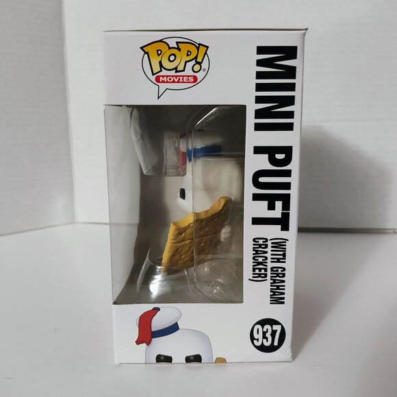 Pop! Movies - Ghostbusters Afterlife - Mini Puft w/ Graham Cracker #937 - Picture 3 of 8